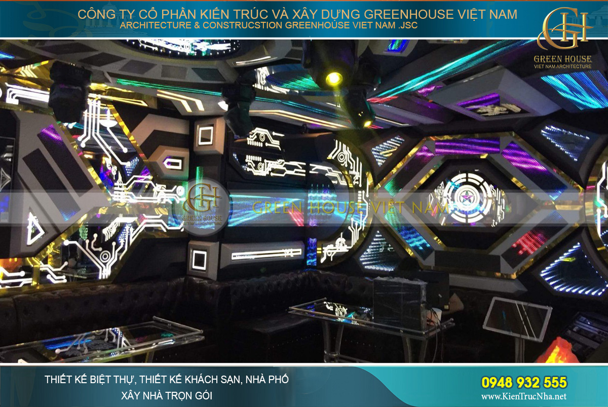 thiết kế nội thất quán karaoke cổ điển thiết kế nội thất quán karaoke cổ điển