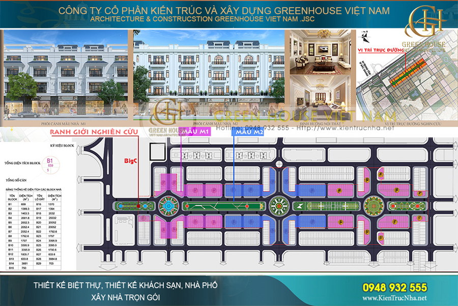 Dự án quy hoạch Shophouse khu đi bộ 68m tại Bắc Giang