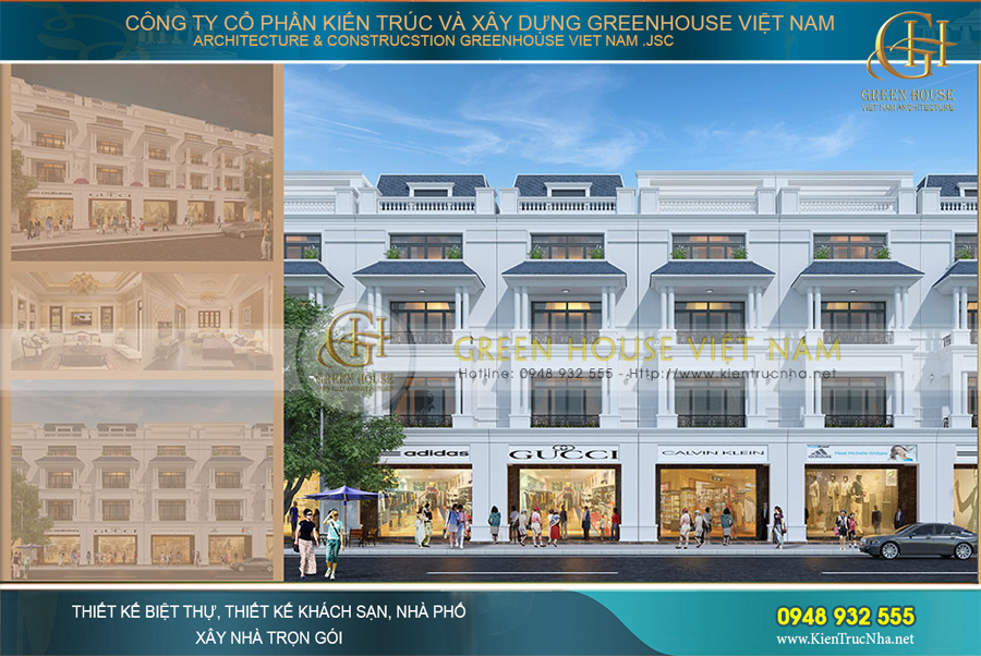 Dự án quy hoạch Shophouse khu đi bộ 68m tại Bắc Giang