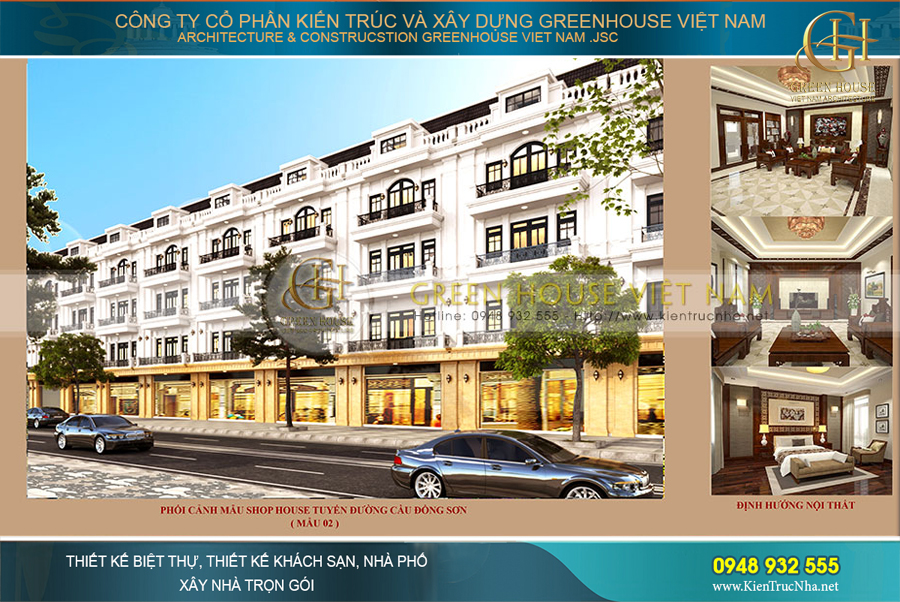 Thiết kế quy hoạch nhà ở tuyến đường dẫn cầu Đông Sơn Bắc Giang