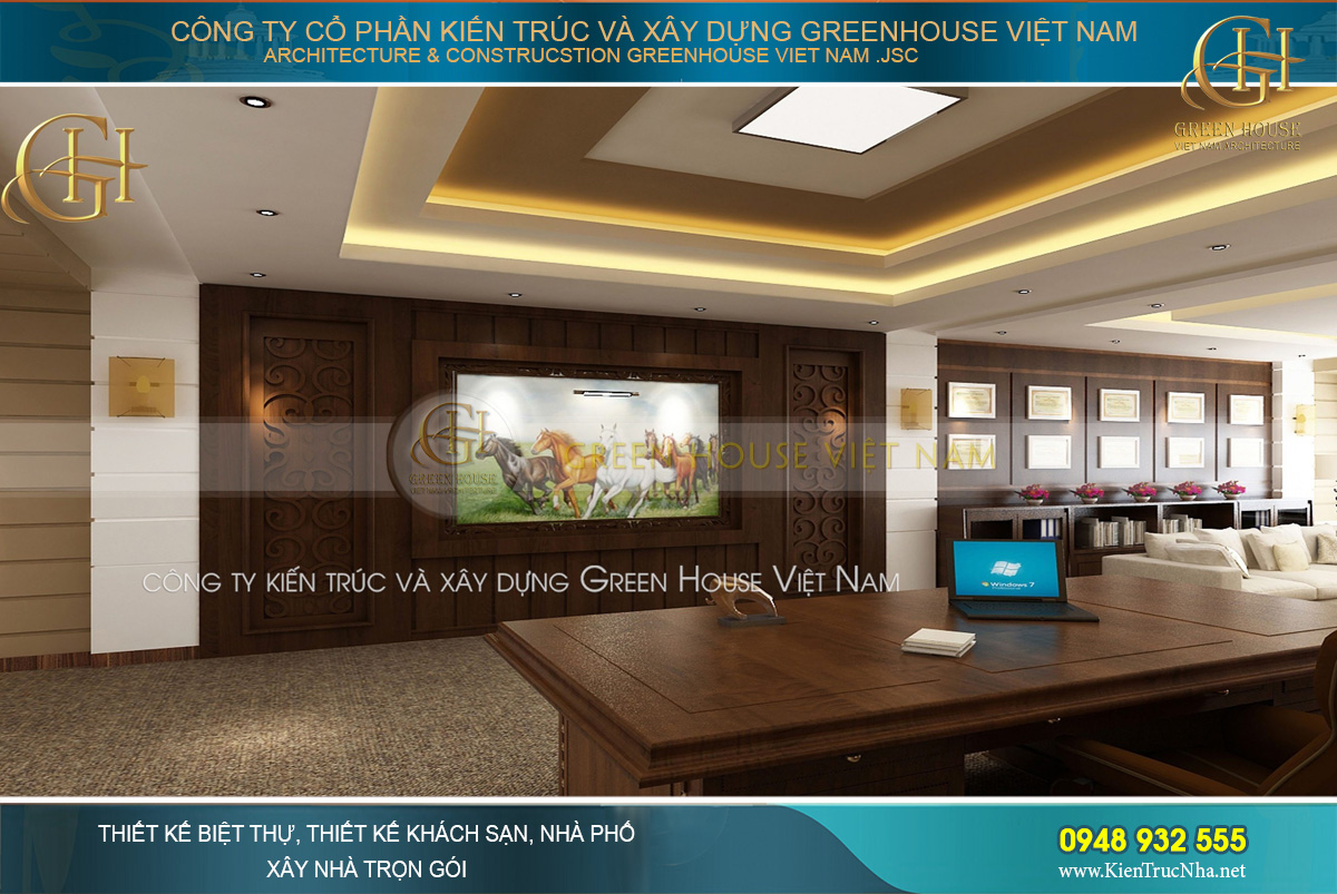 thiết kế văn phòng công ty tại Hà Nội