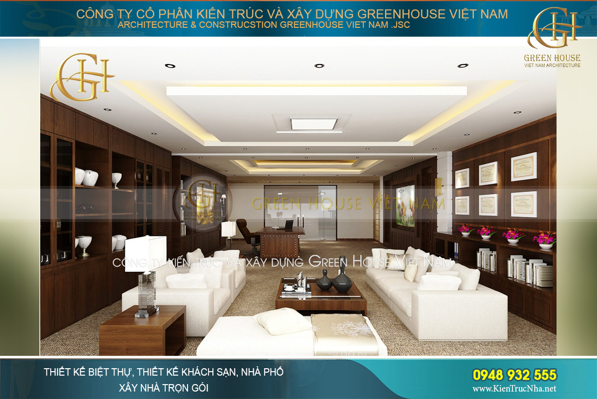 thiết kế văn phòng công ty tại Hà Nội