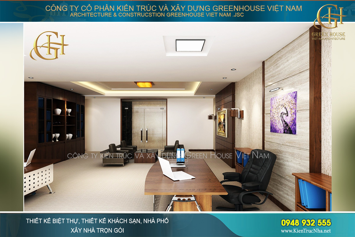 thiết kế văn phòng công ty tại Hà Nội
