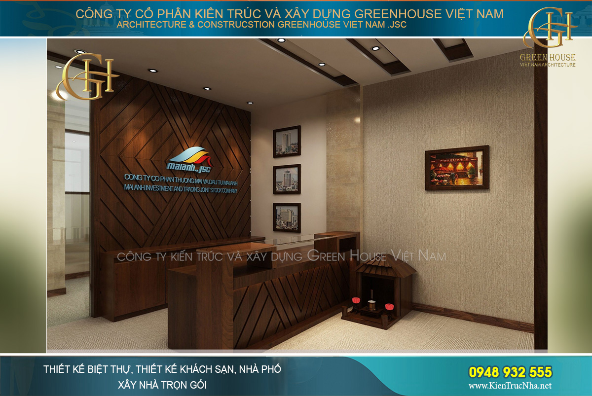 thiết kế văn phòng công ty tại Hà Nội