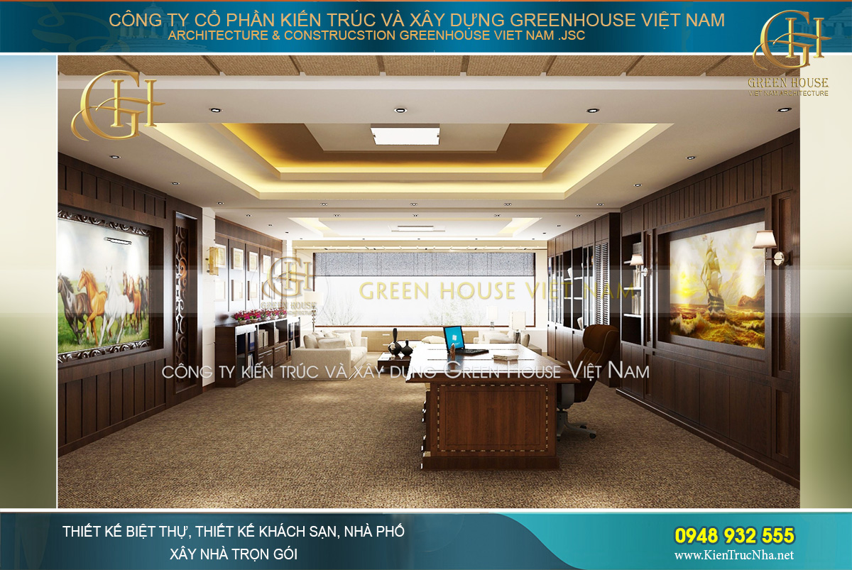 thiết kế văn phòng công ty tại Hà Nội