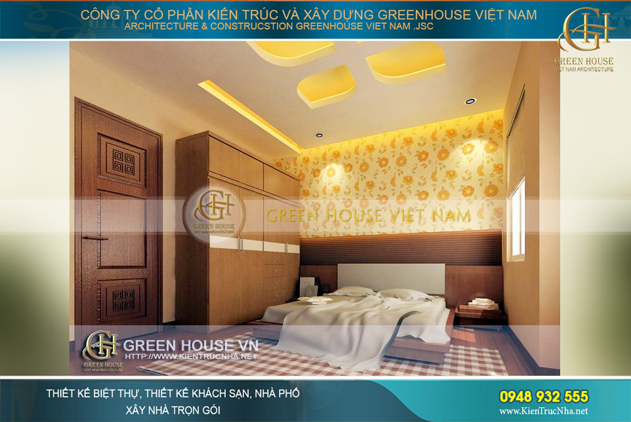thiết kế biệt thự tân cổ điển 3 tầng hà nội