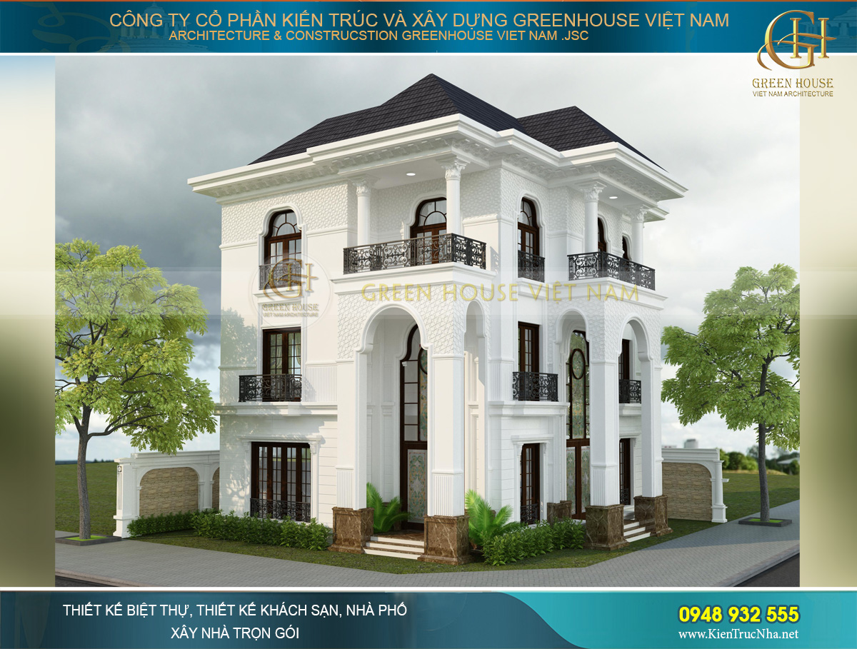 thiết kế biệt thự vinhomes riverside