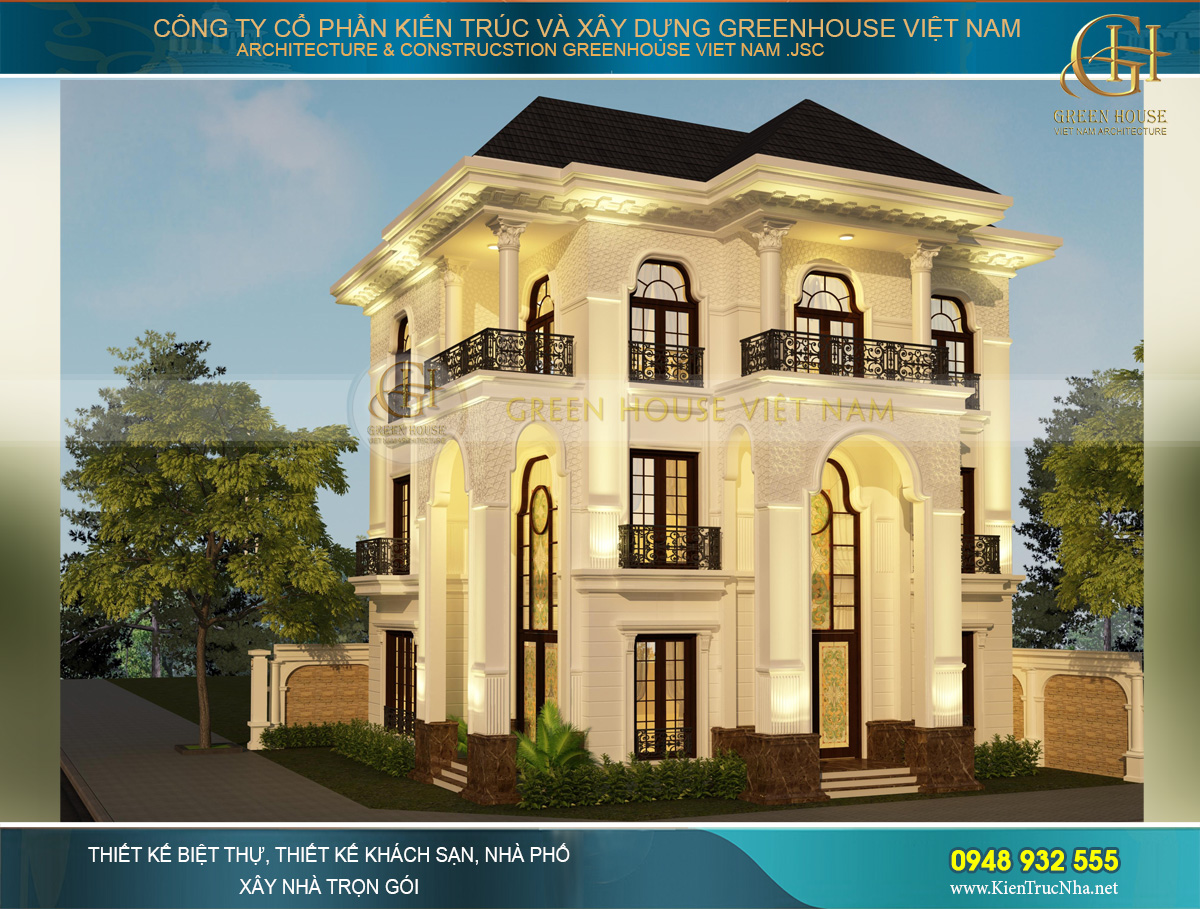 thiết kế biệt thự vinhomes riverside