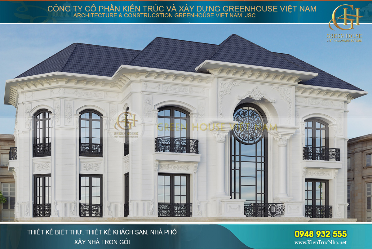 biệt thự tân cổ điển tại vinhomes hà nội