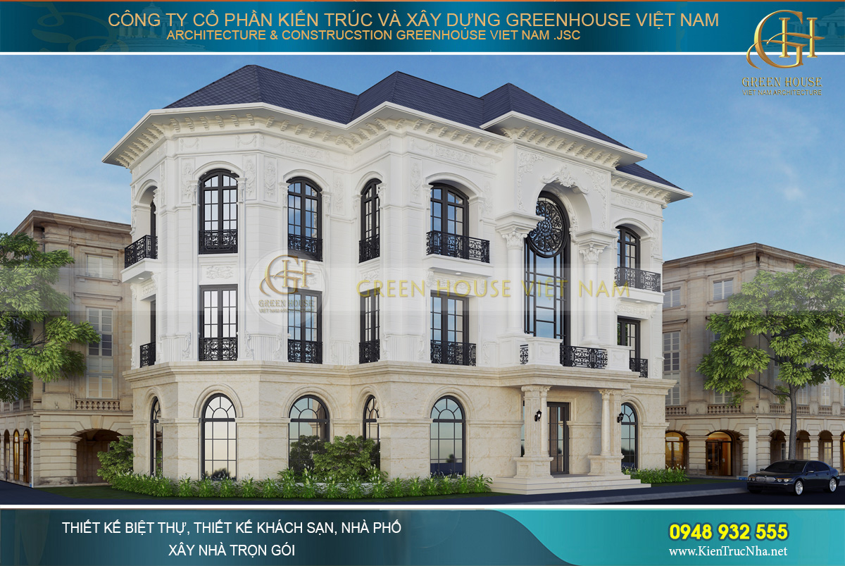 biệt thự tân cổ điển tại vinhomes hà nội