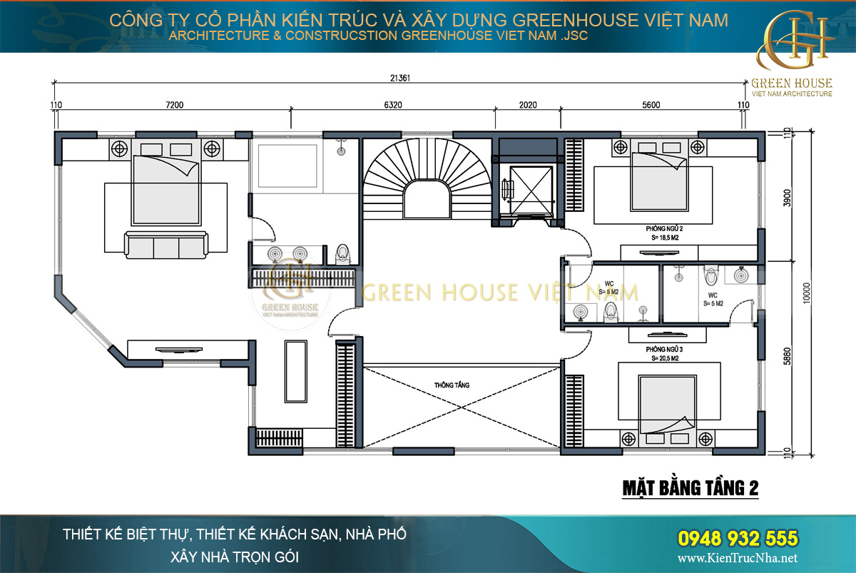 biệt thự tân cổ điển tại vinhomes hà nội