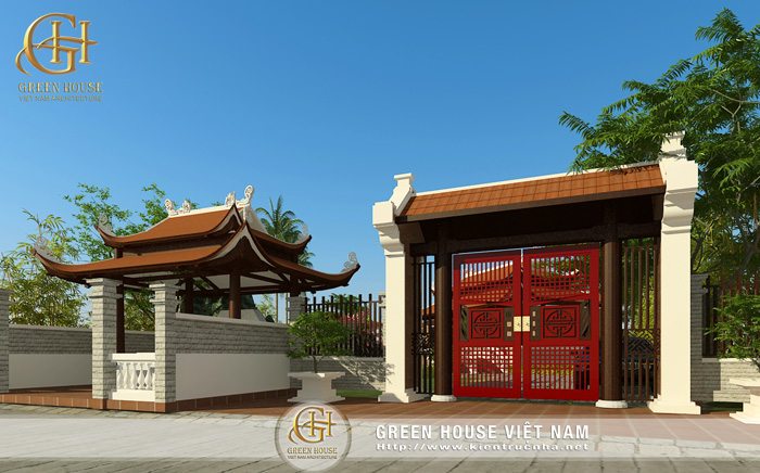 Mẫu cổng nhà thờ họ