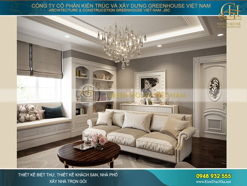 Nội thất trang trí không cầu kì nhưng vẫn đảm bảo sự thông thoáng, mang đến cảm giác dễ chịu cho người sử dụng