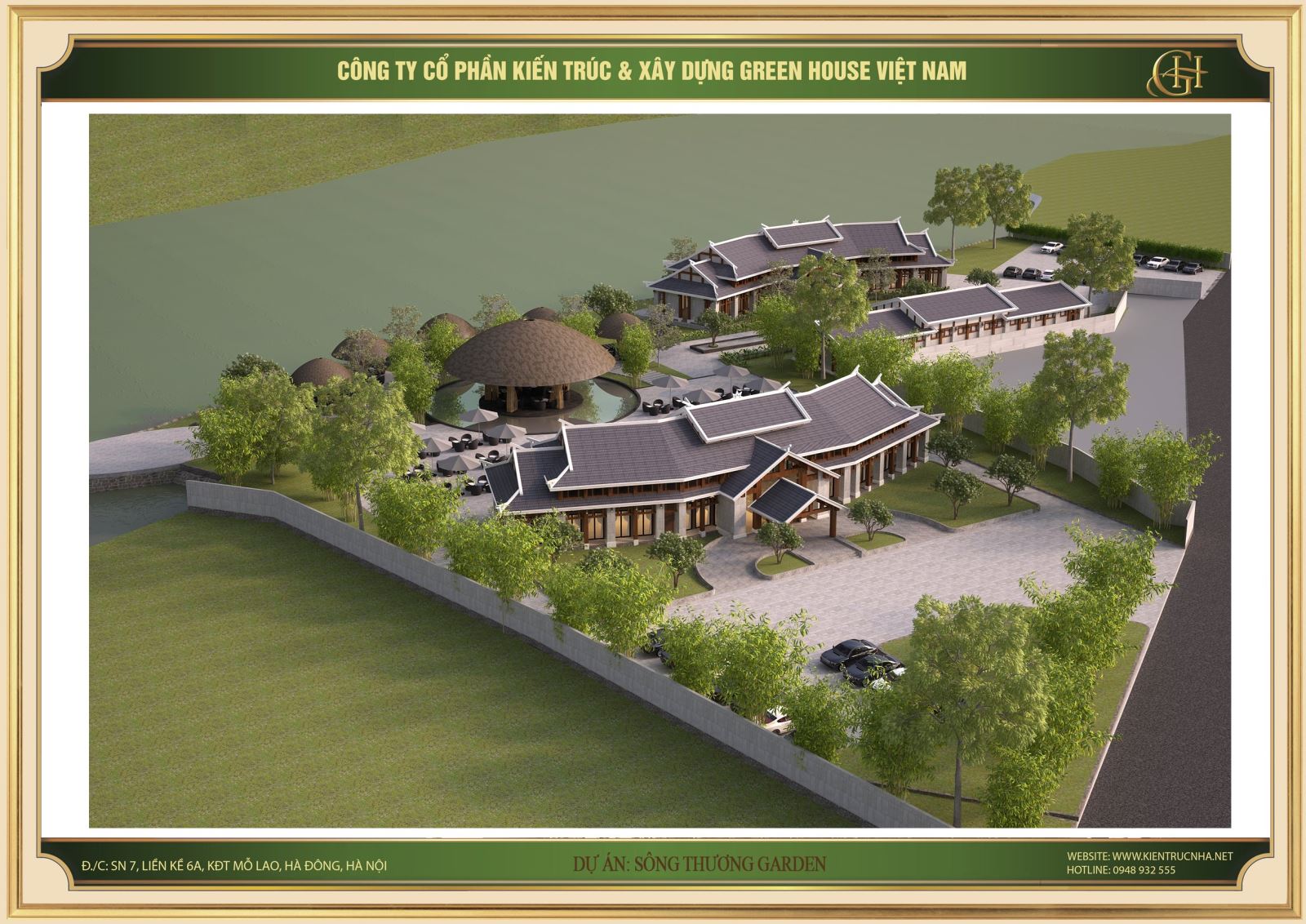 Sở hữu vị trí đẹp, các KTS Green House đã thỏa sức sáng tạo để đem đến công trình đẳng cấp