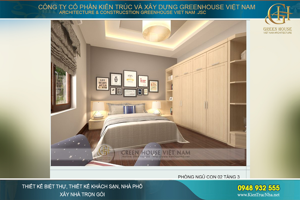 Nội thất gỗ được yêu thích trong khi sắp đặt không gian nội thất phòng ngủ