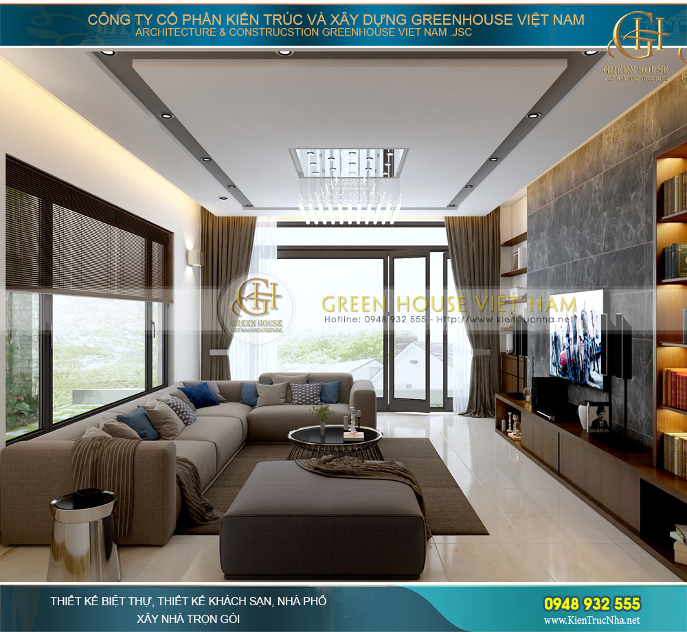 Cách sắp xếp và bày trí nội thất phòng khách nhà phố đẹp, khang trang làm nên không khí ấm cúng, thân thuộc cho gia chủ