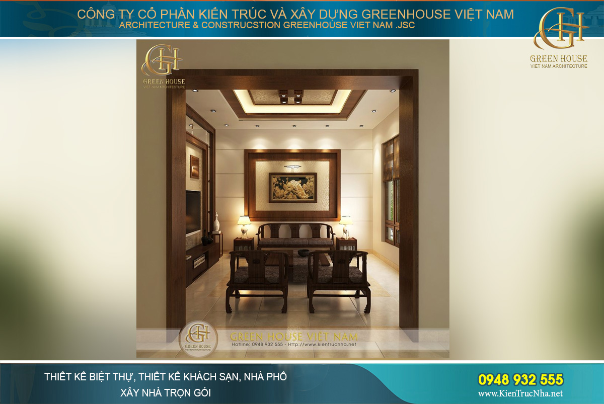 cải tạo thiết kế nội thất nhà phố hiện đại tại Hà Nội
