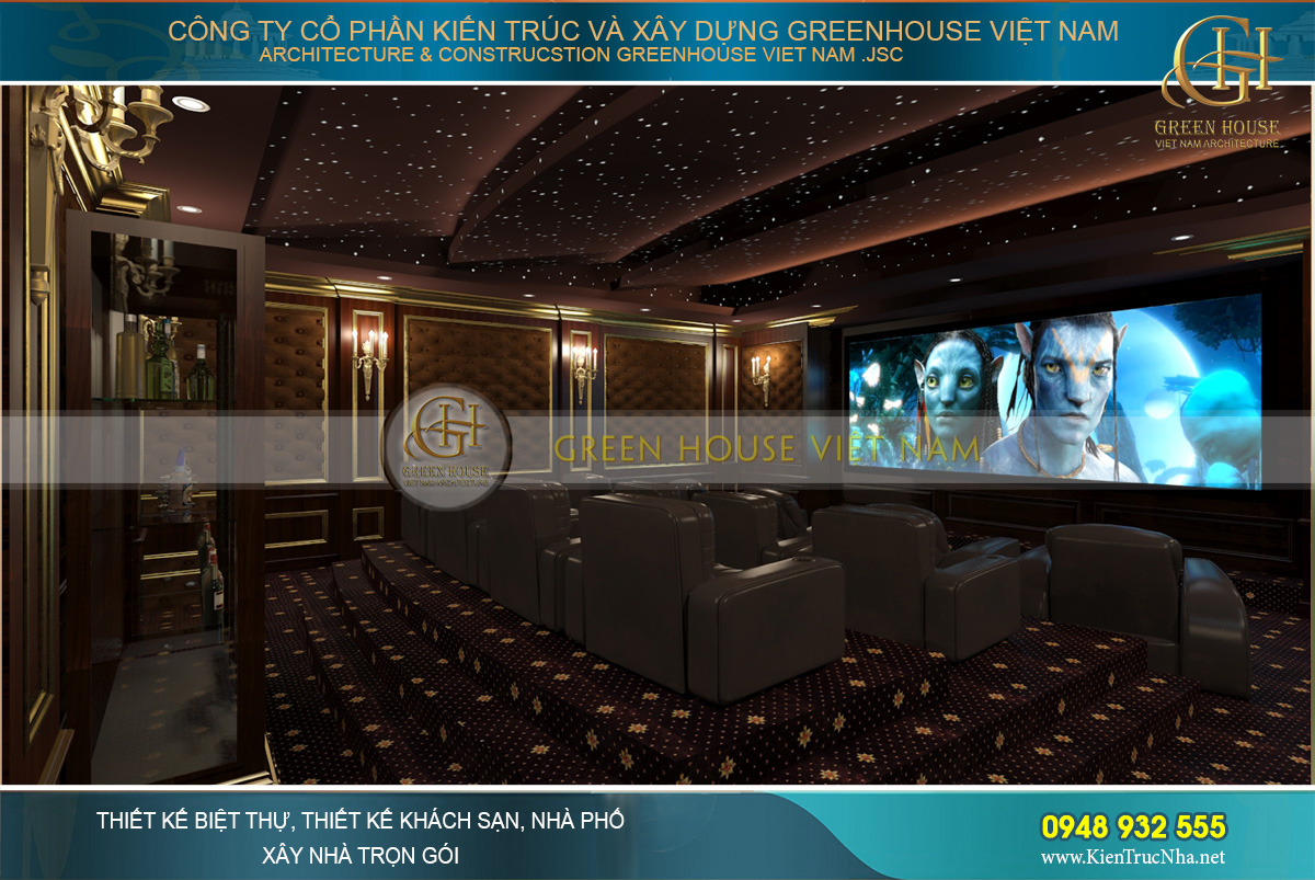 thiết kế nội thất biệt thự cổ điển tại Phan Thiết