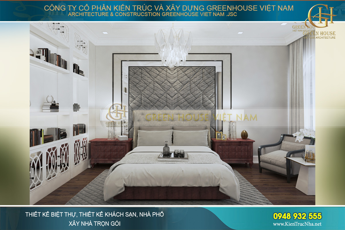 thiết kế nội thất biệt thự tân cổ điển hà nội