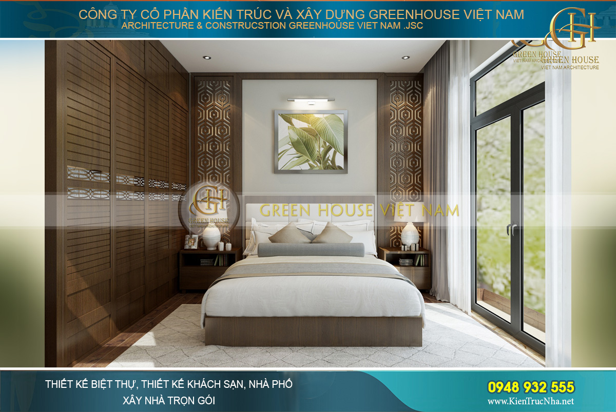 thiết kế nội thất nhà phố hiện đại 3 tầng Bắc Giang