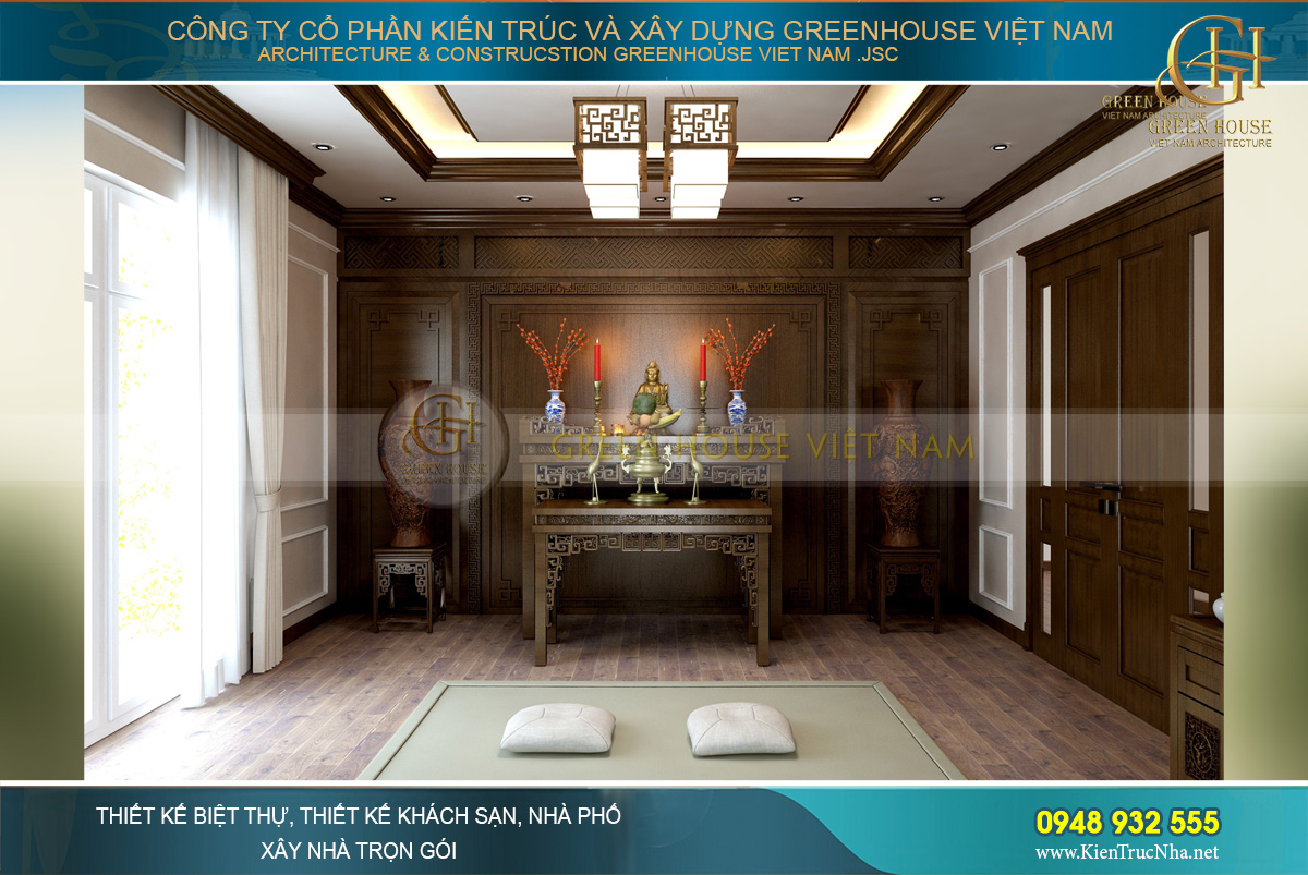 thiết kế biệt thự tân cổ điển 3 tầng tại bắc giang