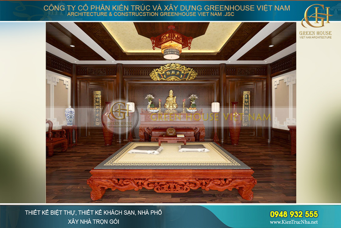 thiết kế nội thất biệt thự tân cổ điển bắc giang