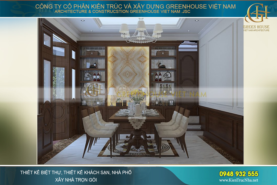 thiết kế nội thất biệt thự tân cổ điển hà nộithiết kế nội thất biệt thự tân cổ điển hà nội