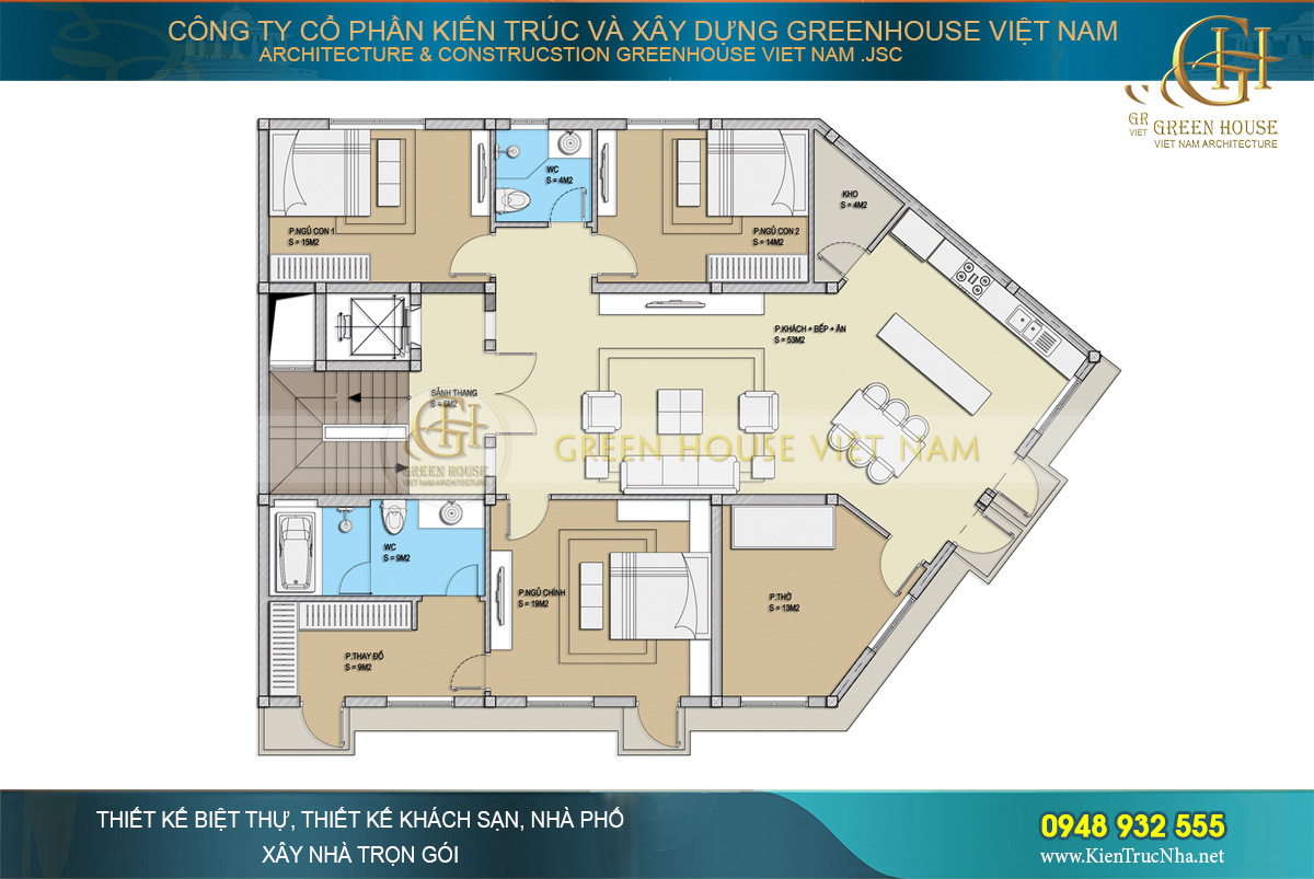 thiết kế nội thất chung cư hiện đại tại Hà Nội