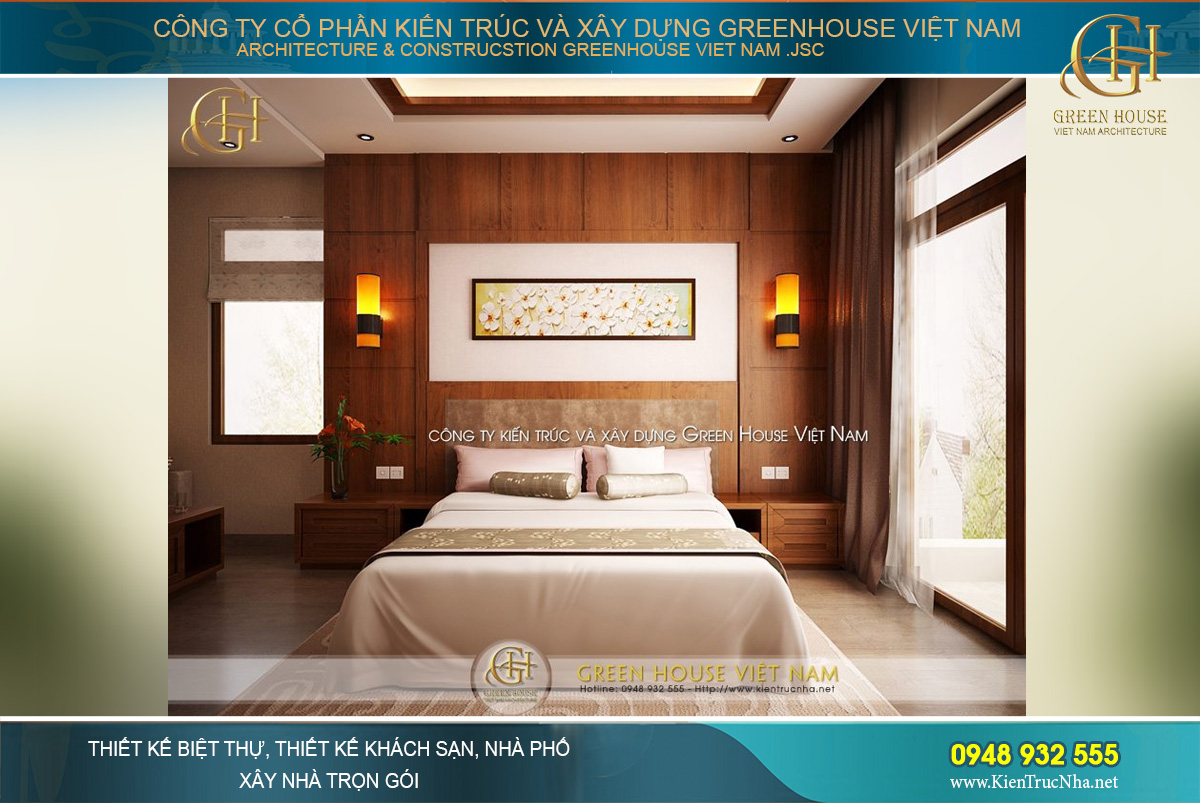 thiết kế nội thất biệt thự á đông tại hà nội