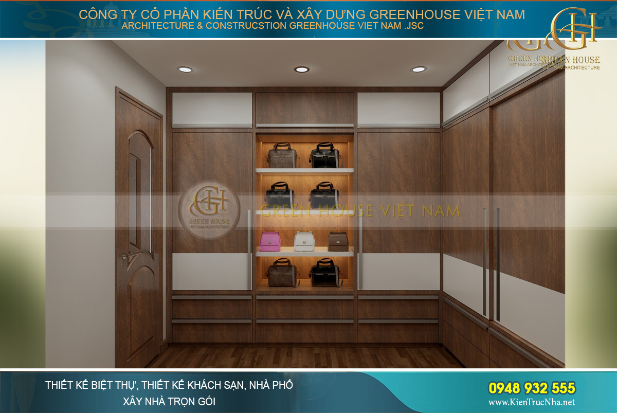thiết kế nội thất biệt thự hiện đại 3 tầng