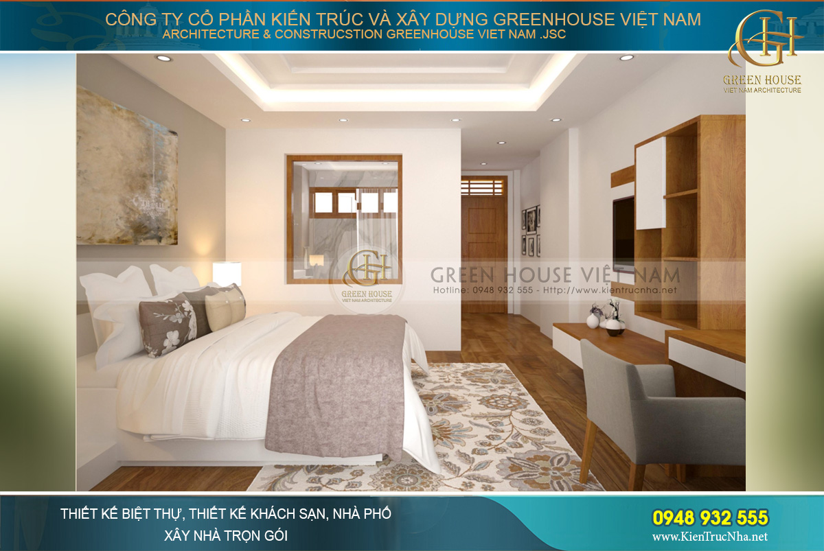 thiết kế nội thất biệt thự hiện đại tại bắc giang