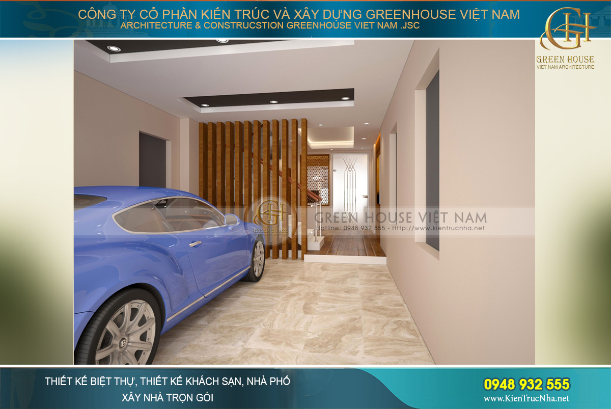 thiết kế nội thất biệt thự hiện đại tại bắc giang