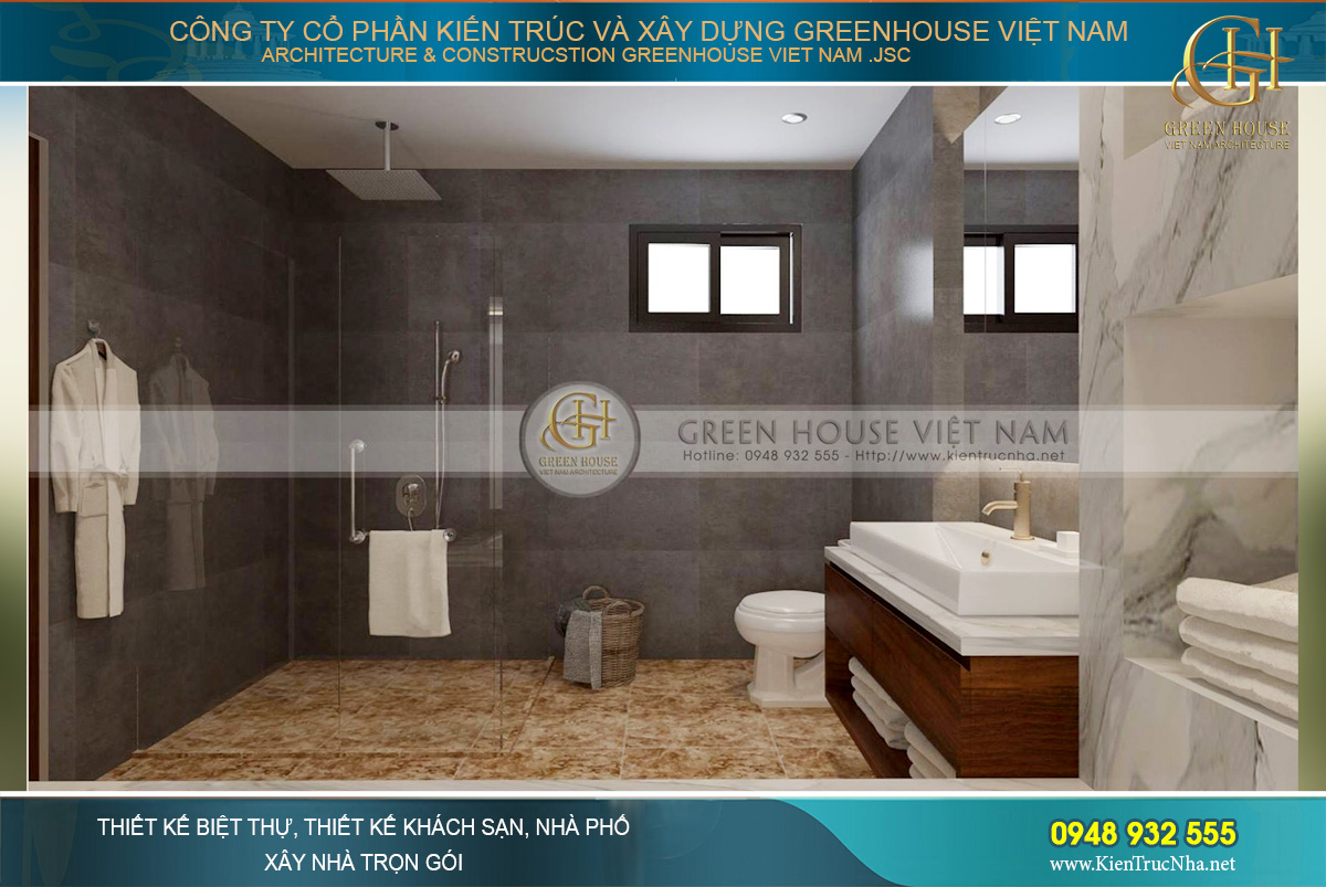 thiết kế nội thất biệt thự hiện đại tại bắc giang