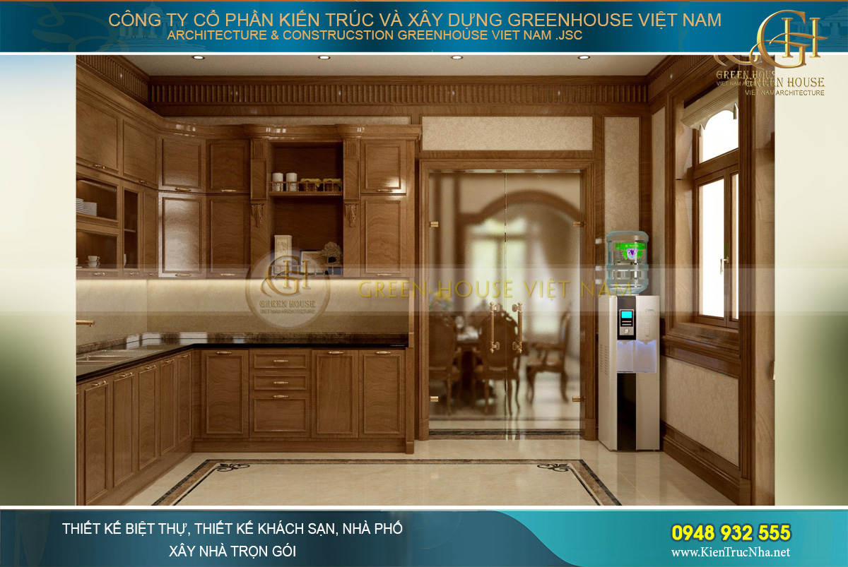 thiết kế nội thất biệt thự tân cổ điển