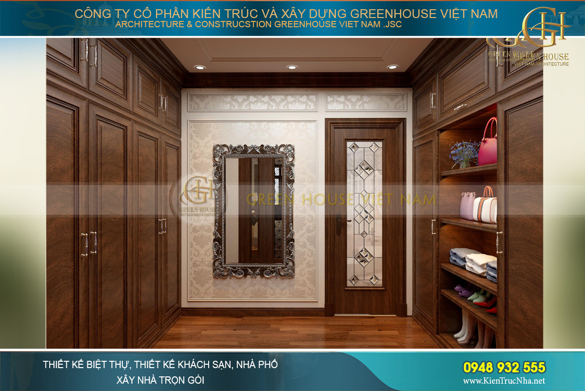 thiết kế nội thất biệt thự tân cổ điển