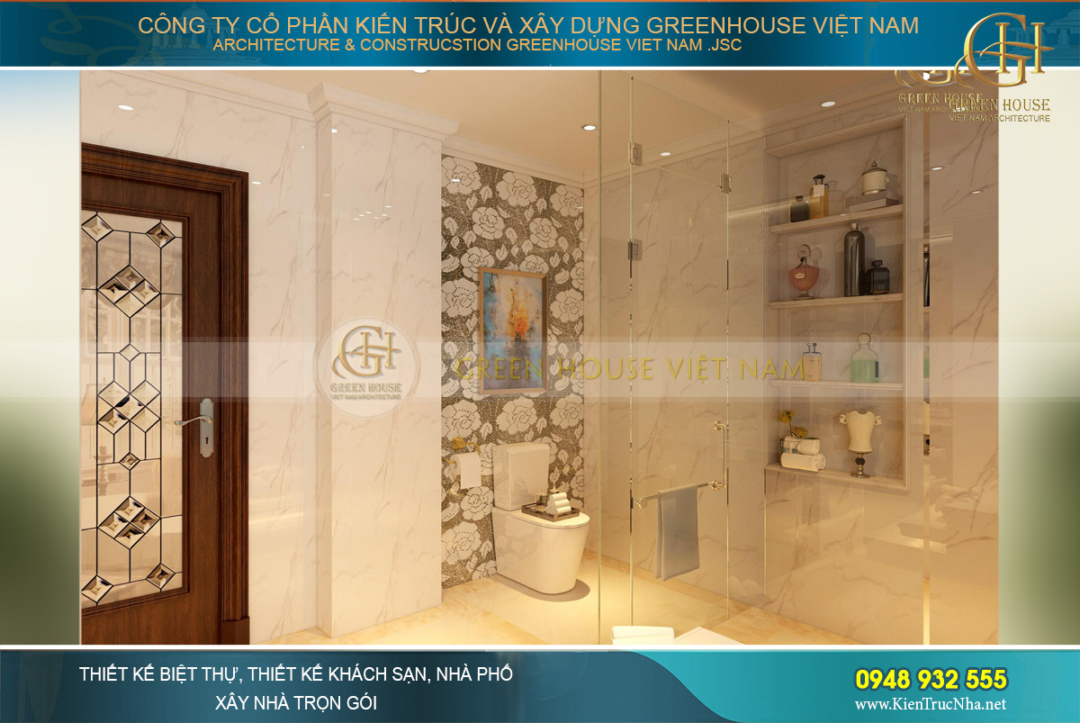 thiết kế nội thất biệt thự tân cổ điển