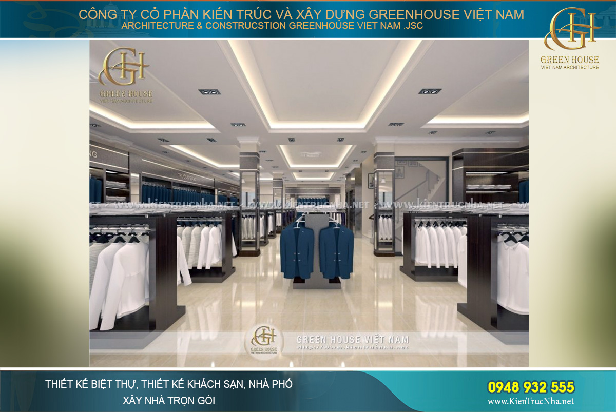 thiết kế nội thất biệt thự phố tân cổ điển tại Hà Nội