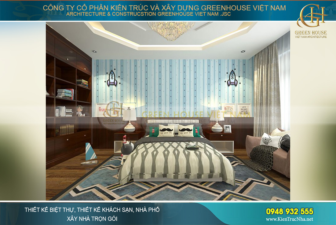 mẫu nội thất biệt thự phố hiện đại