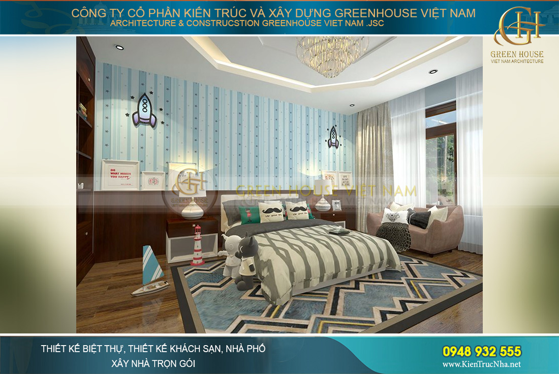 mẫu nội thất biệt thự phố hiện đại