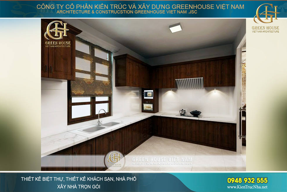 thiết kế nội thất biệt thự tân cổ điển tại hà nội