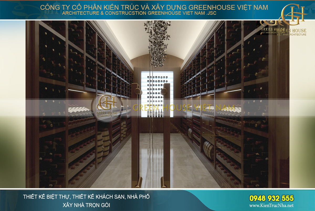 thiết kế biệt thự tân cổ điển 3 tầng tại Vinhomes Hà Nội