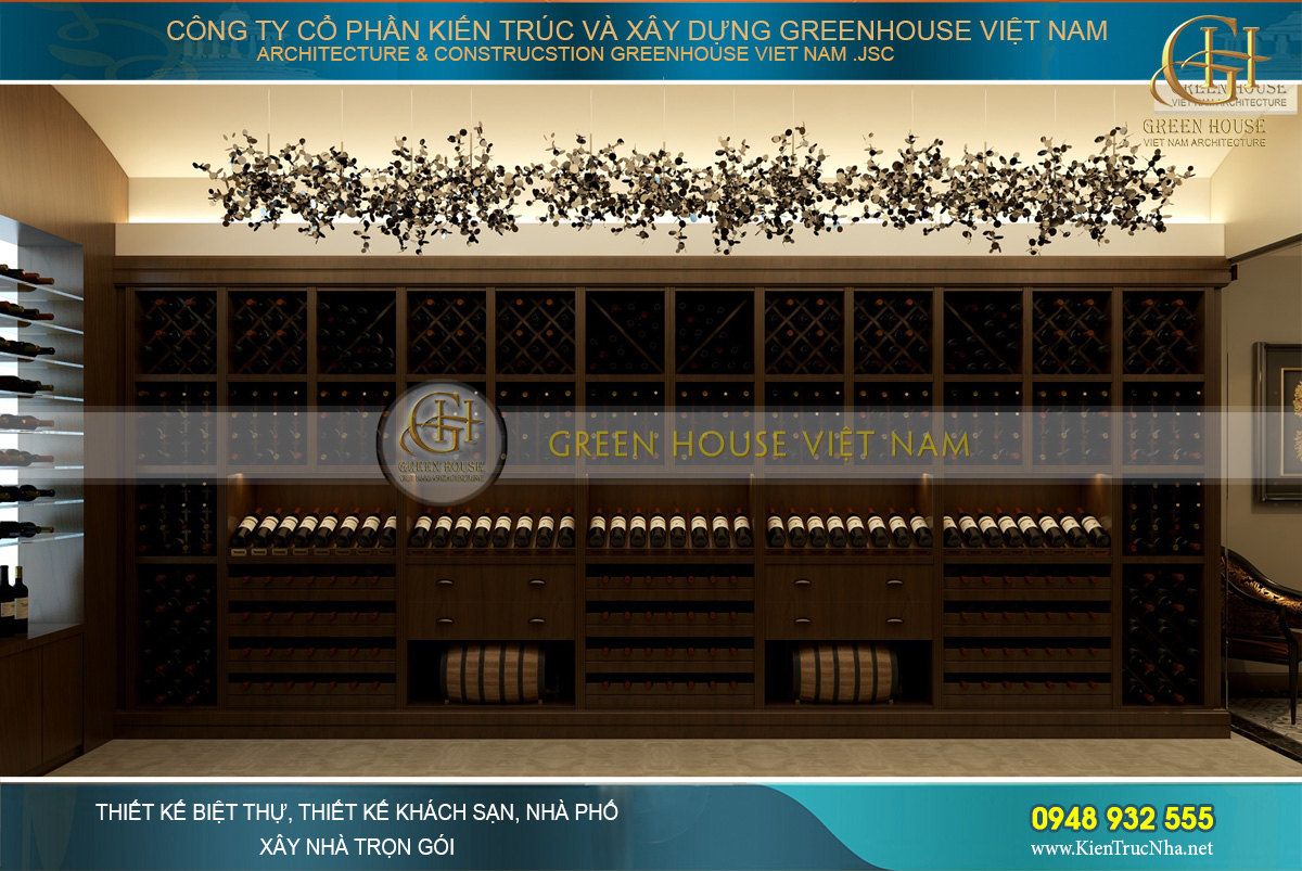 thiết kế biệt thự tân cổ điển 3 tầng tại Vinhomes Hà Nội