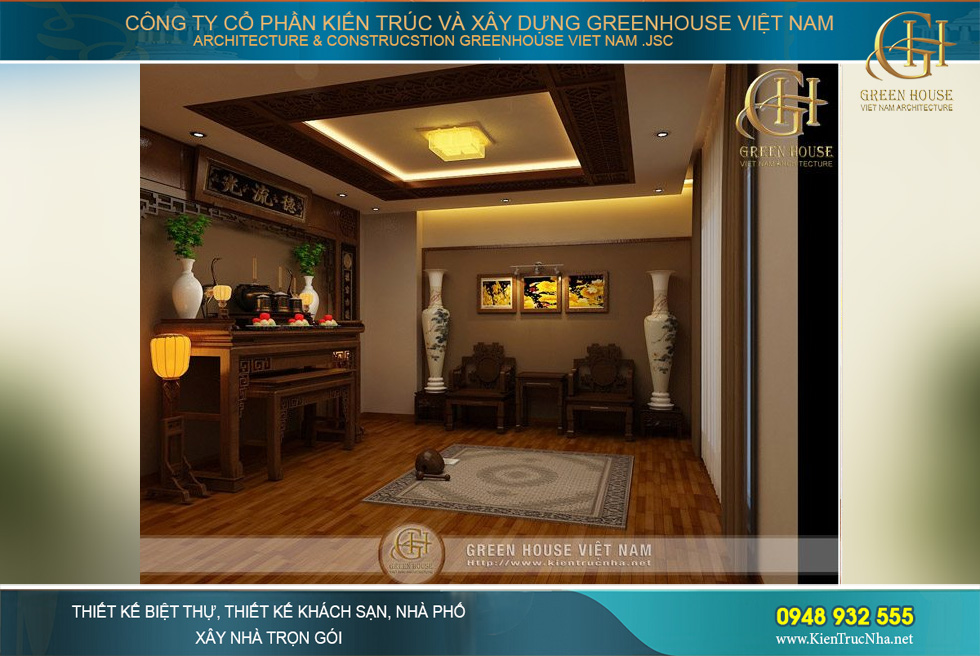 thiết kế nội thất cửa hàng vàng tại bắc giang
