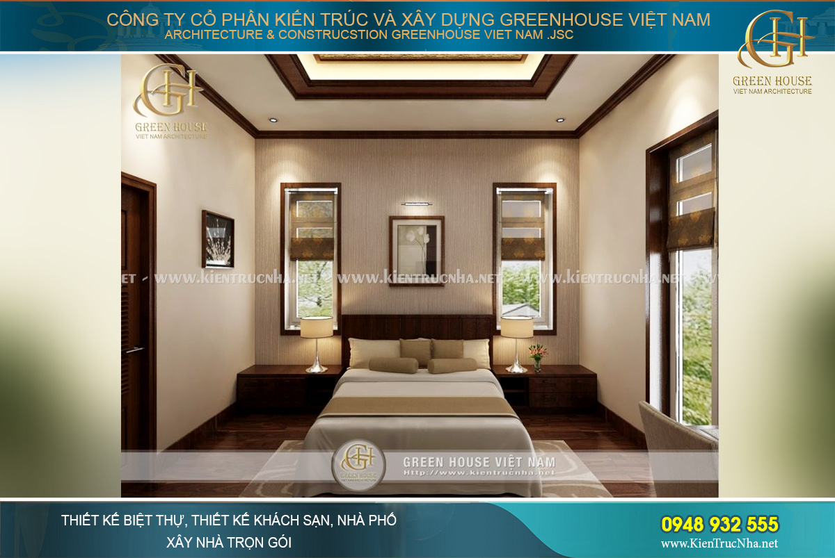thiết kế nội thất biệt thự á đông