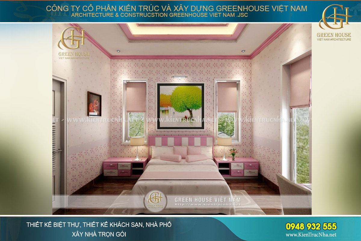 thiết kế nội thất biệt thự á đông