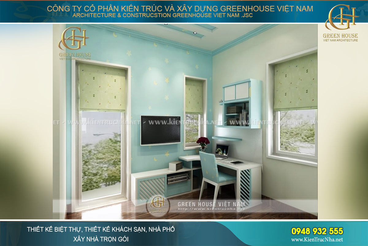 thiết kế nội thất biệt thự á đông