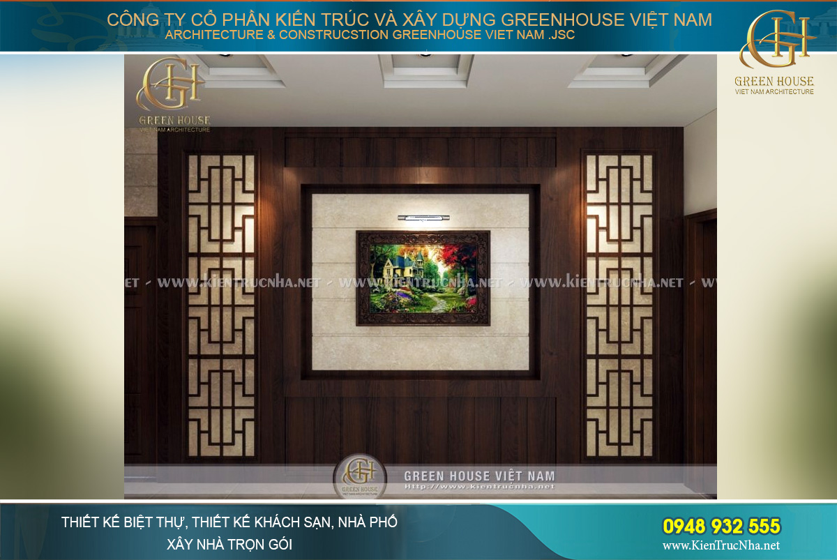 thiết kế nội thất biệt thự á đông