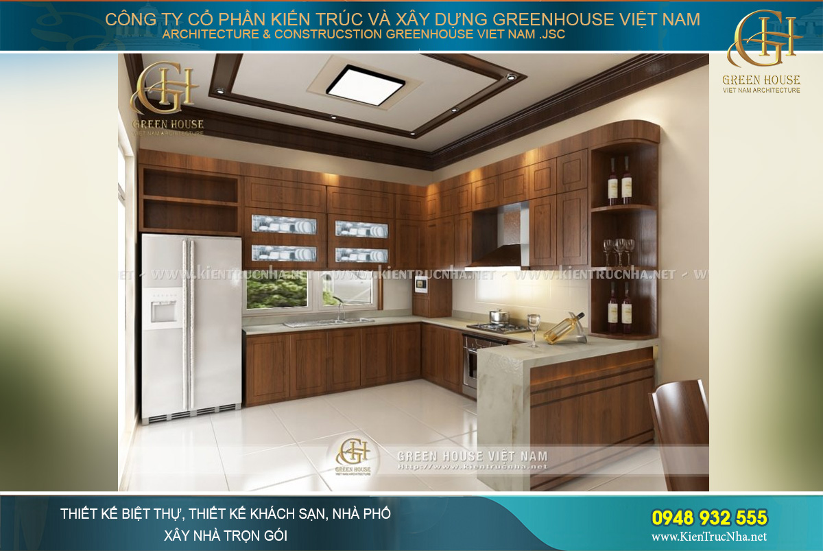 thiết kế nội thất biệt thự á đông