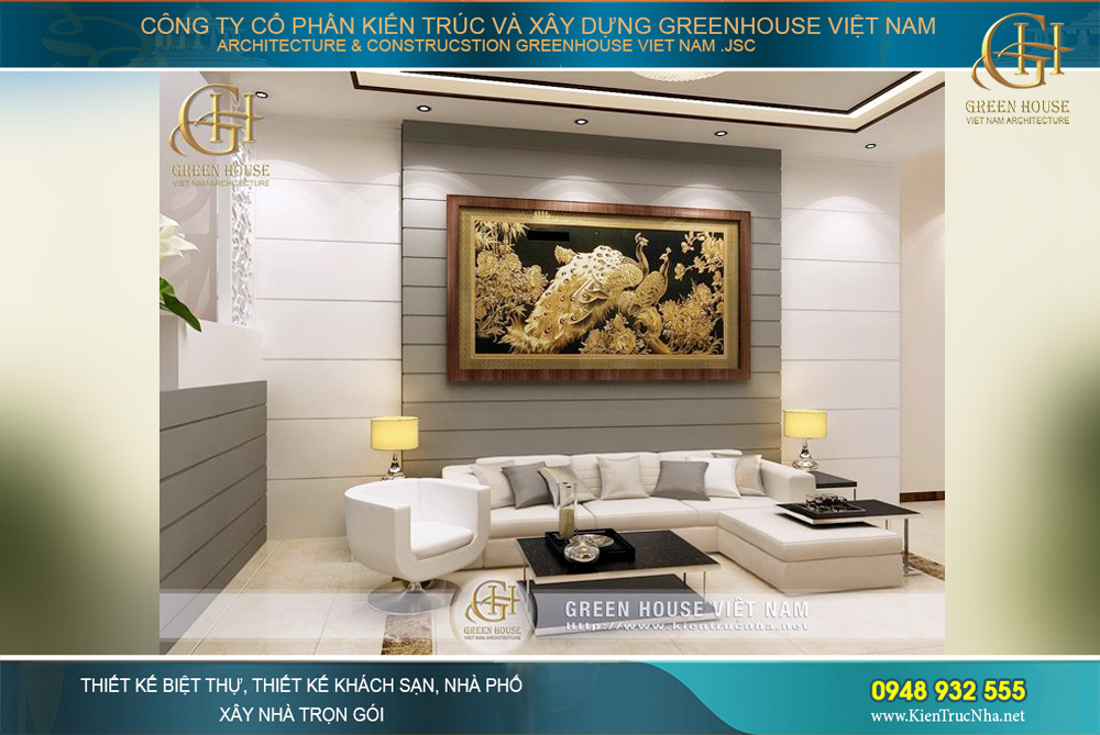thiết kế nội thất nhà phố hiện đại tại bắc giang