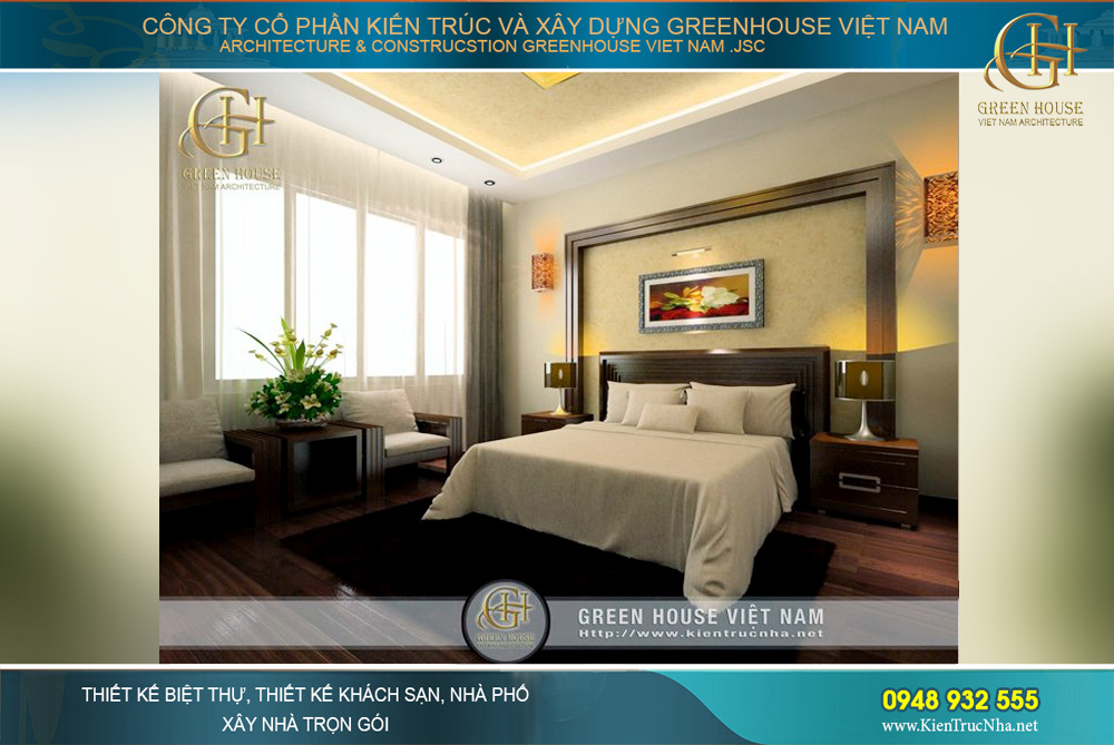 thiết kế nội thất nhà phố hiện đại tại bắc giang